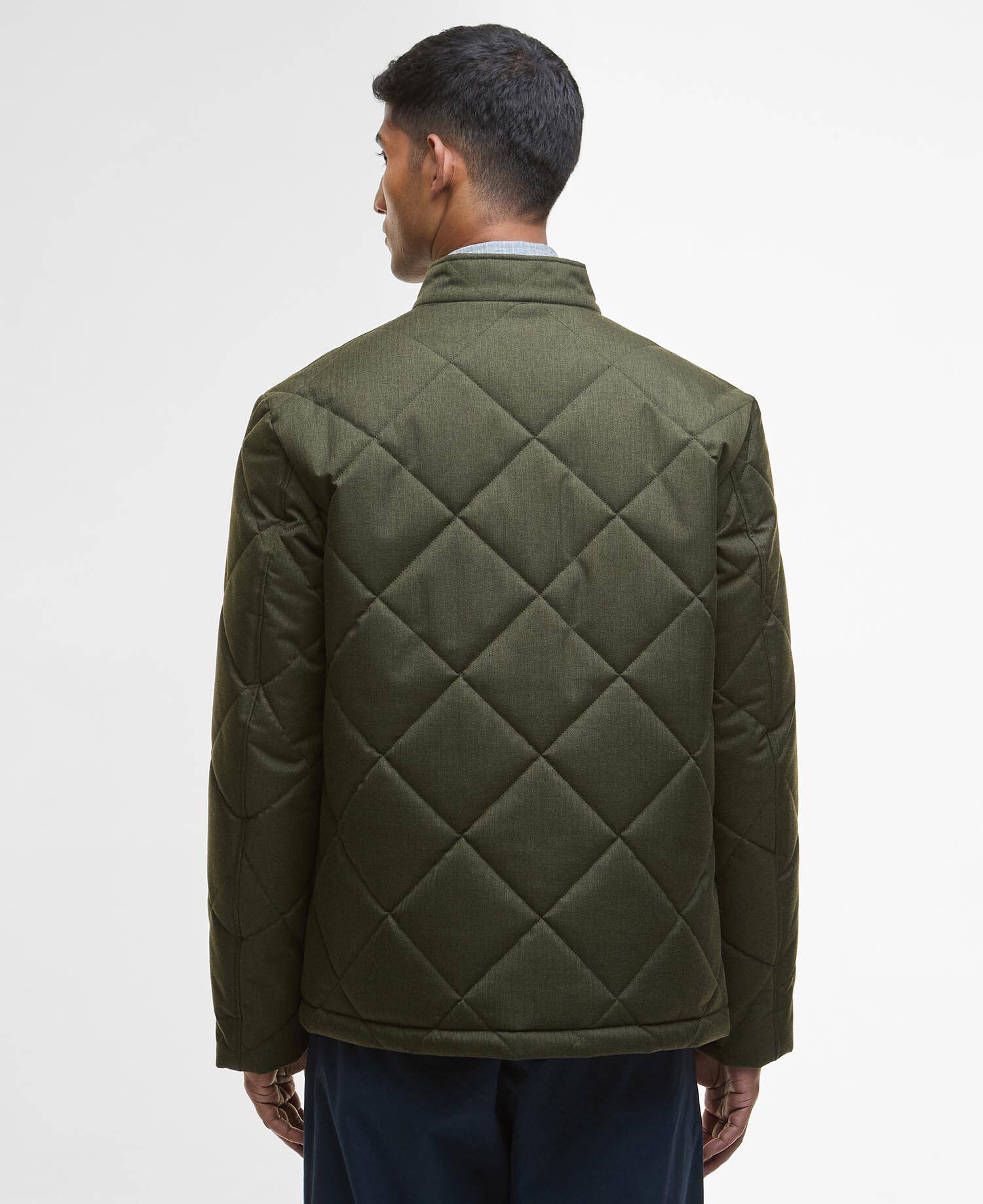City Harrington Quilted Jacket Olive image number 2