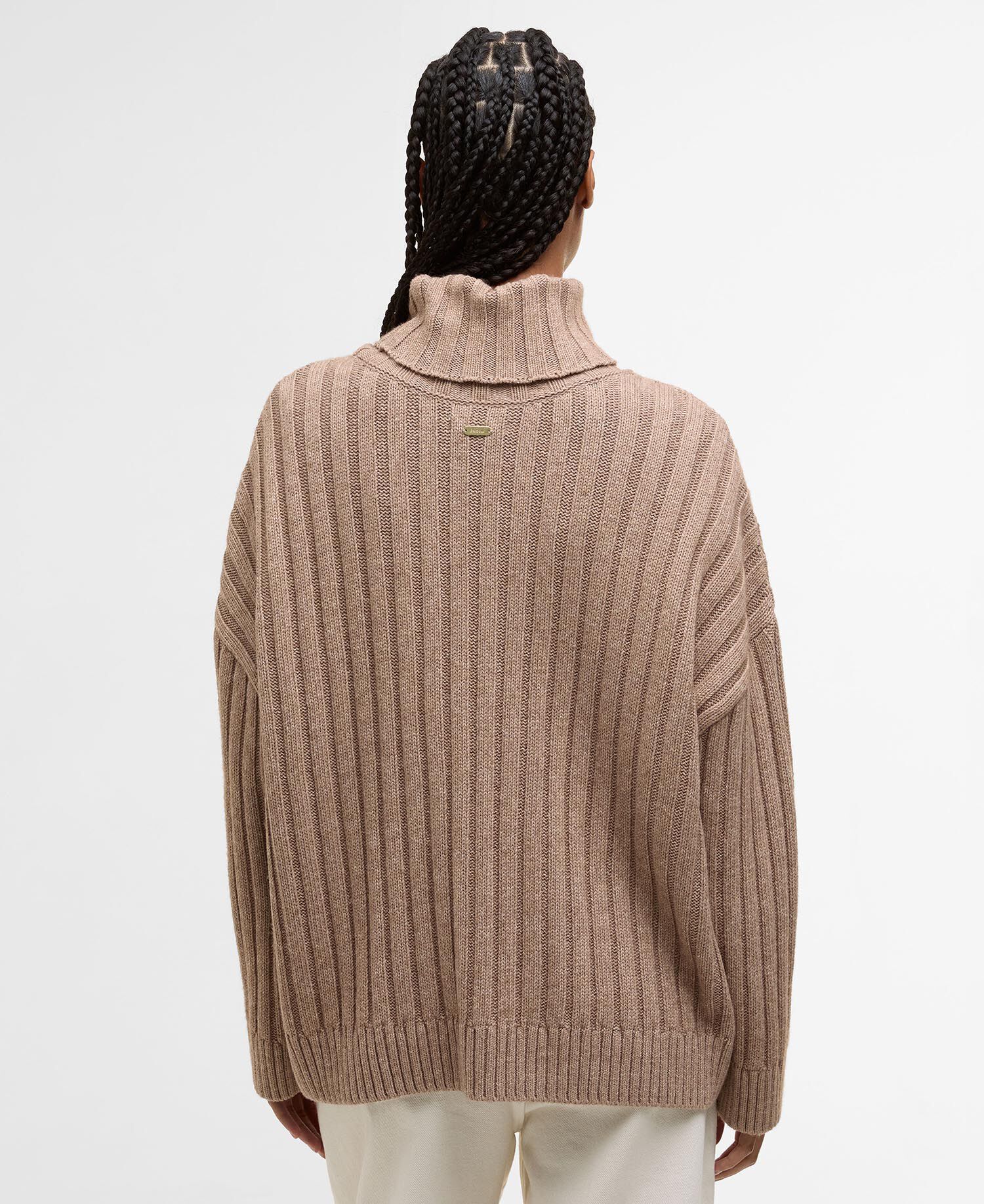 Maeve Rollneck Jumper Fawn