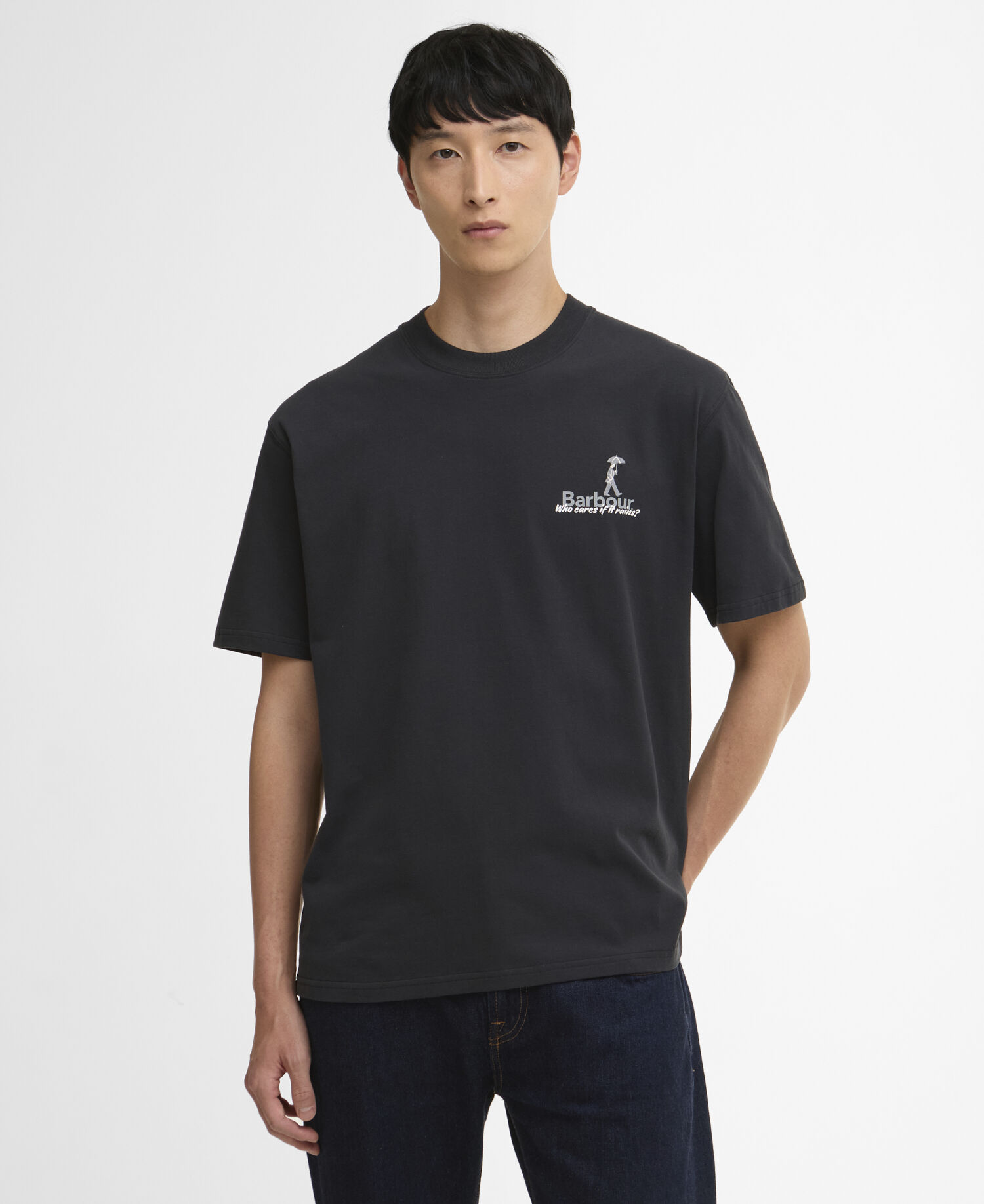 Oversized Graphic T-Shirt Black