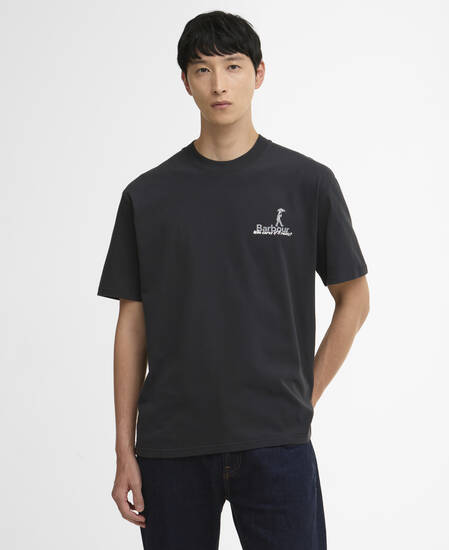 T-Shirt Oversized Graphic Black