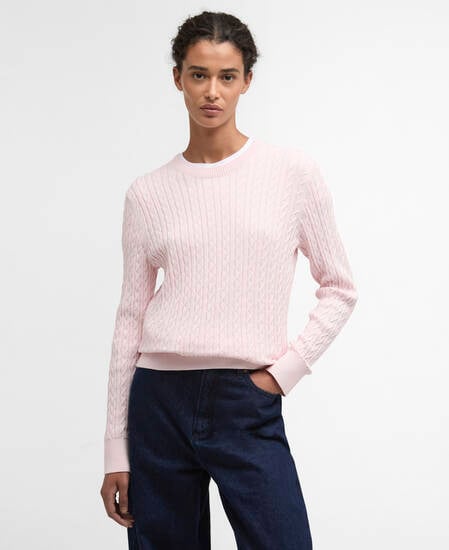 Pullover Hartland Rundhalsausschnitt Pink