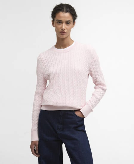 Hartland Crew Neck Jumper Pink