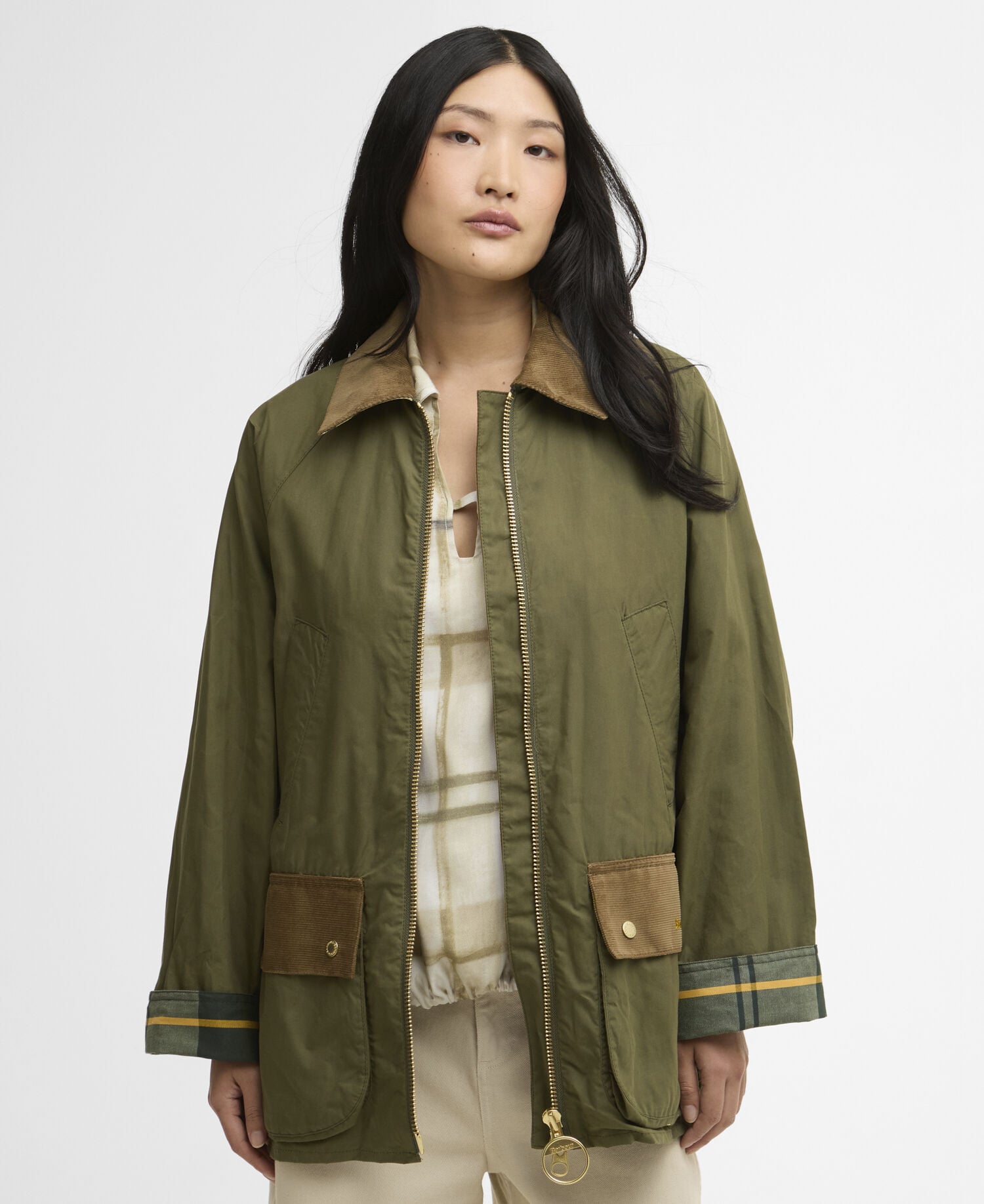 Laneshaw Casual Jacket Dusky Green / Ancient