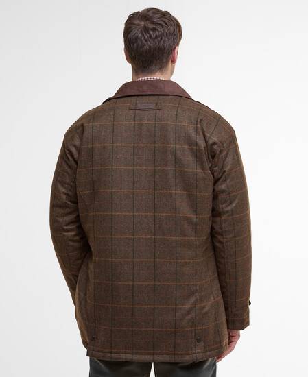 Beaconsfield Wool Jacket Burnhill Brown Check
