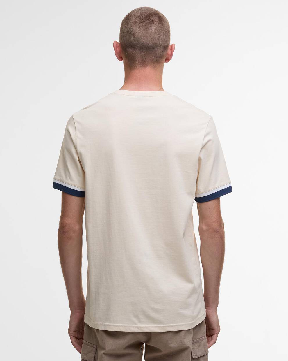 Deep Cuff Evan Tipped T-Shirt