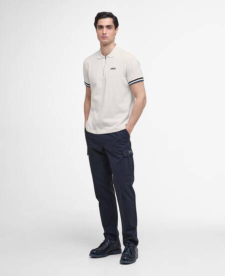 Buxton Short-Sleeved Polo Shirt Whisper White Buxton Short-Sleeved Polo Shirt Whisper White