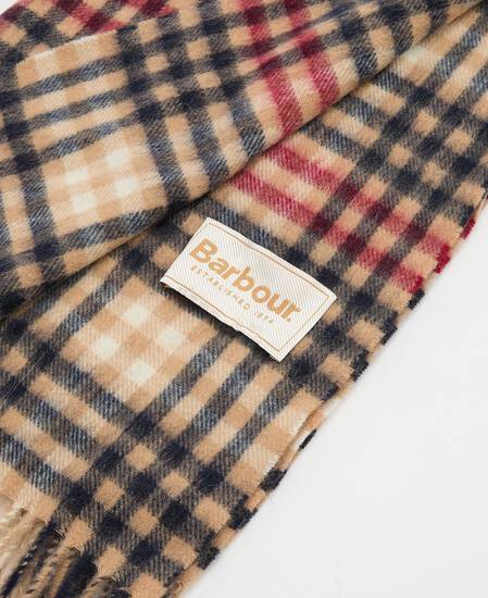 Sophia Lambswool Scarf Hessian