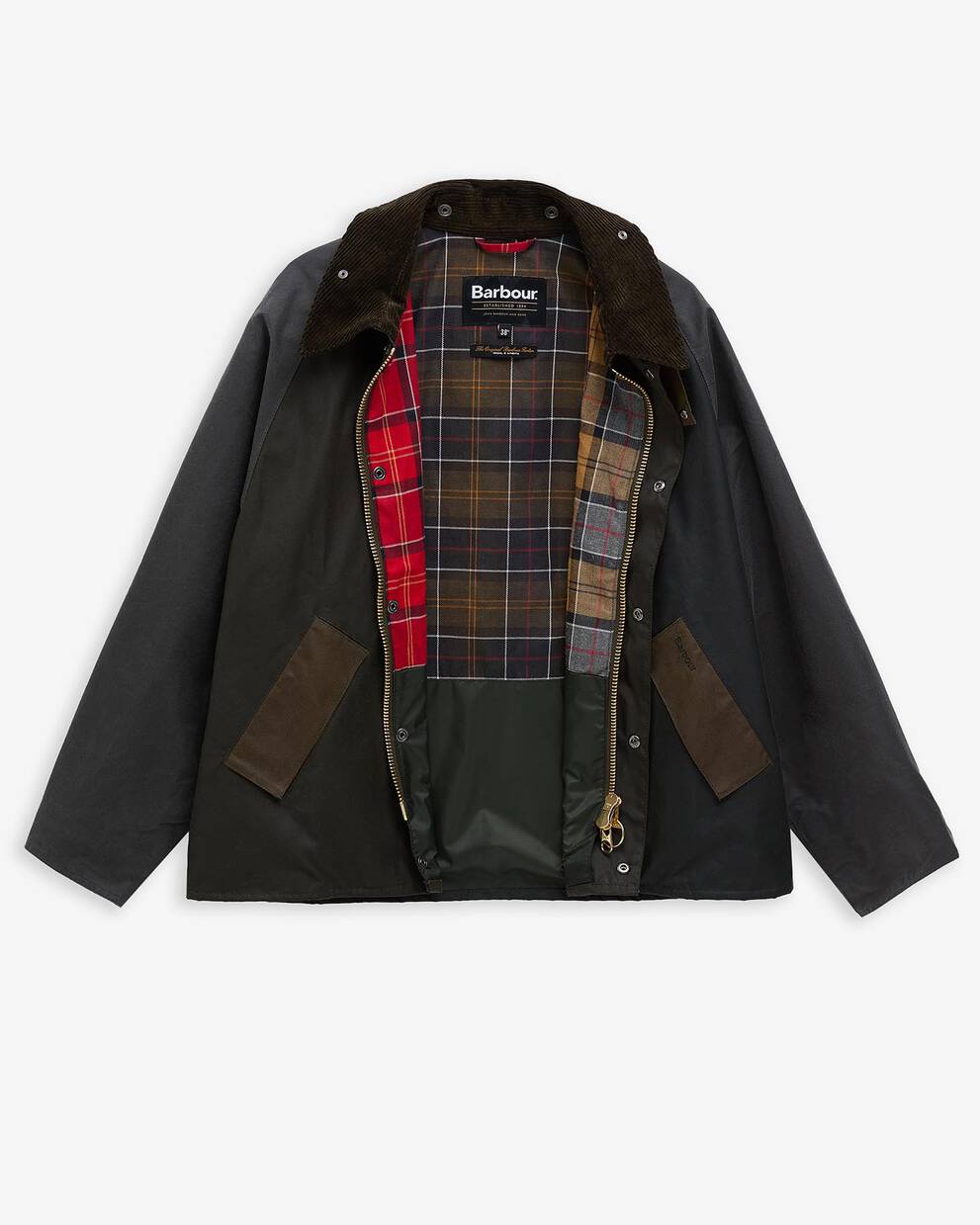 Patchwork Transport Waxed Jacket