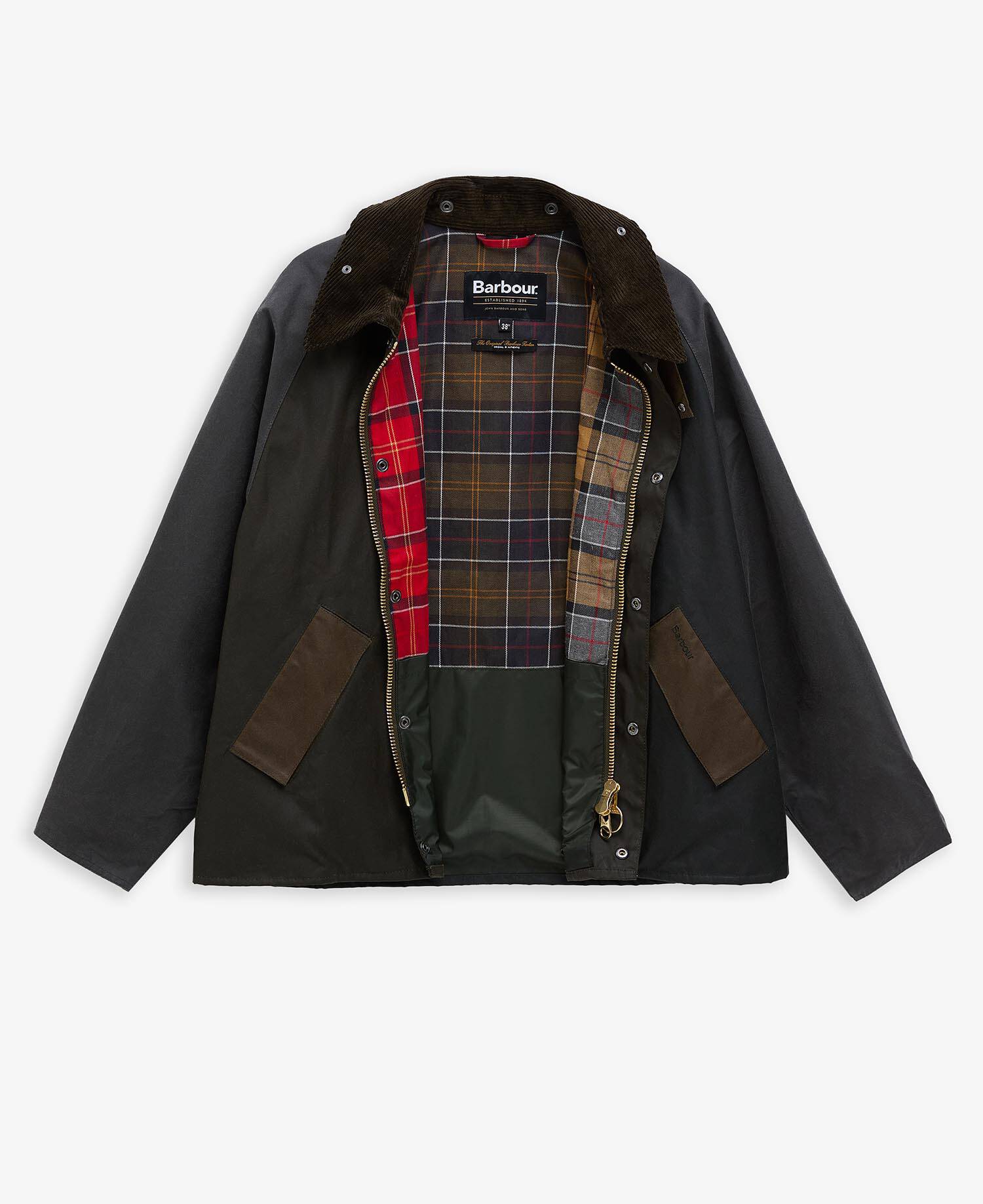 Patchwork Transport Waxed Jacket image number 7