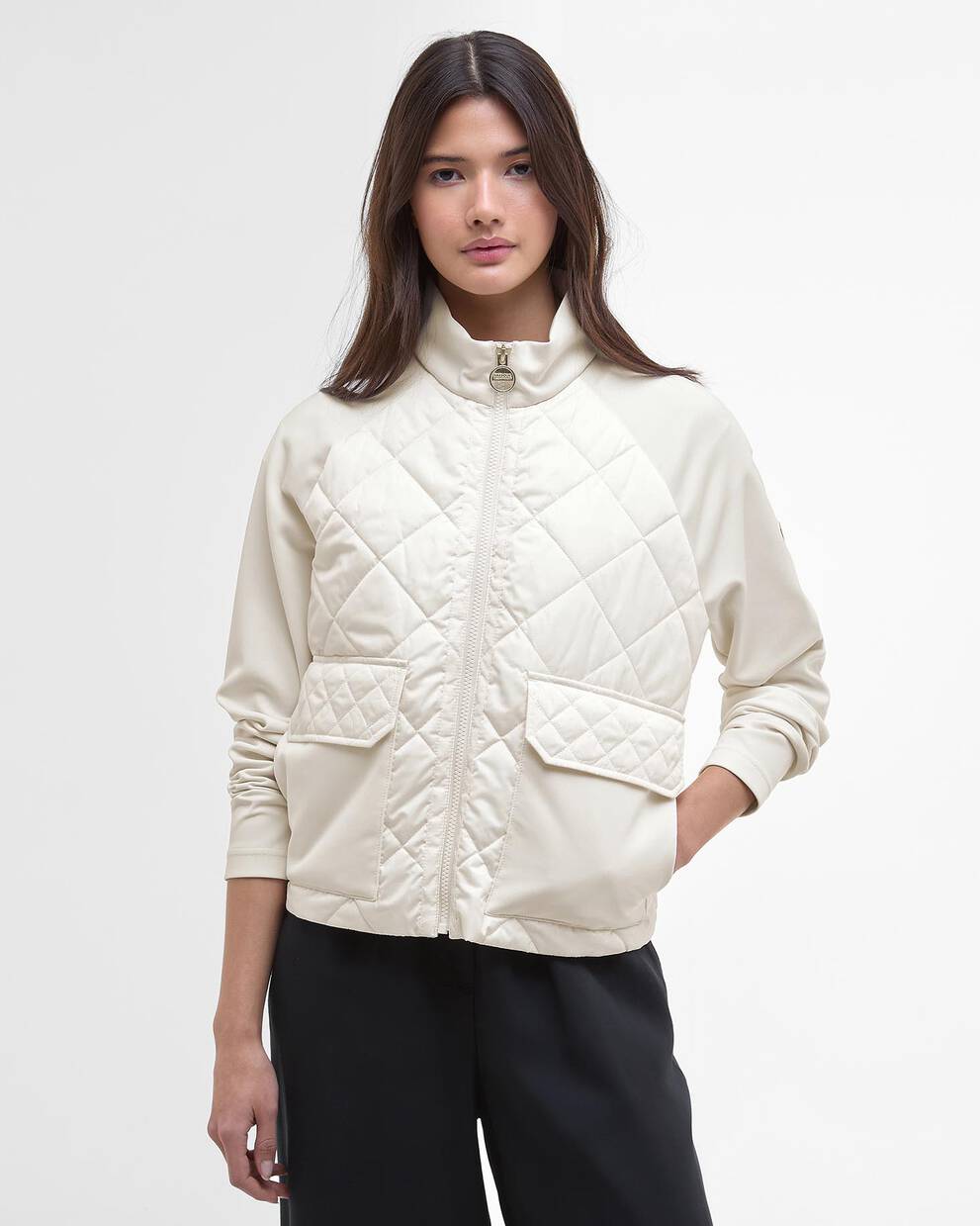 Ebony Quilted Sweatshirt
