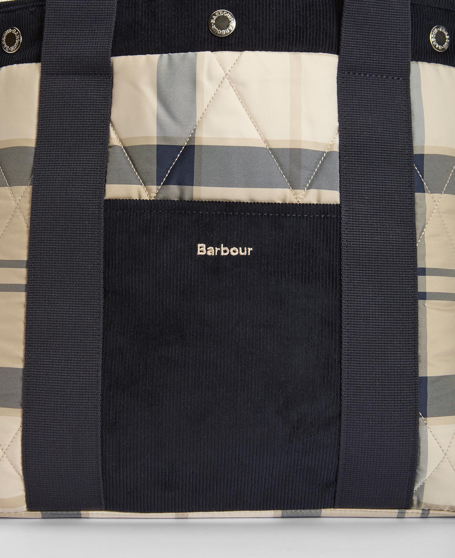 Healy Quilted Tote Bag Dress Indigo