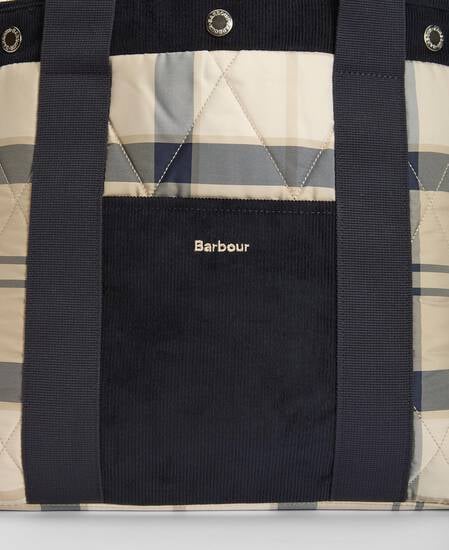 Healy Quilted Tote Bag Dress Indigo