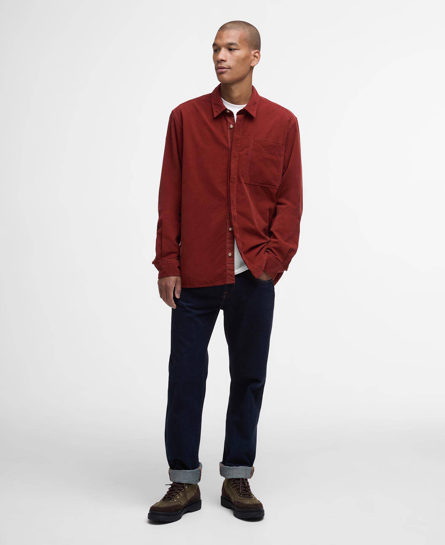 Haltcliff Cord Relaxed Shirt image number 1