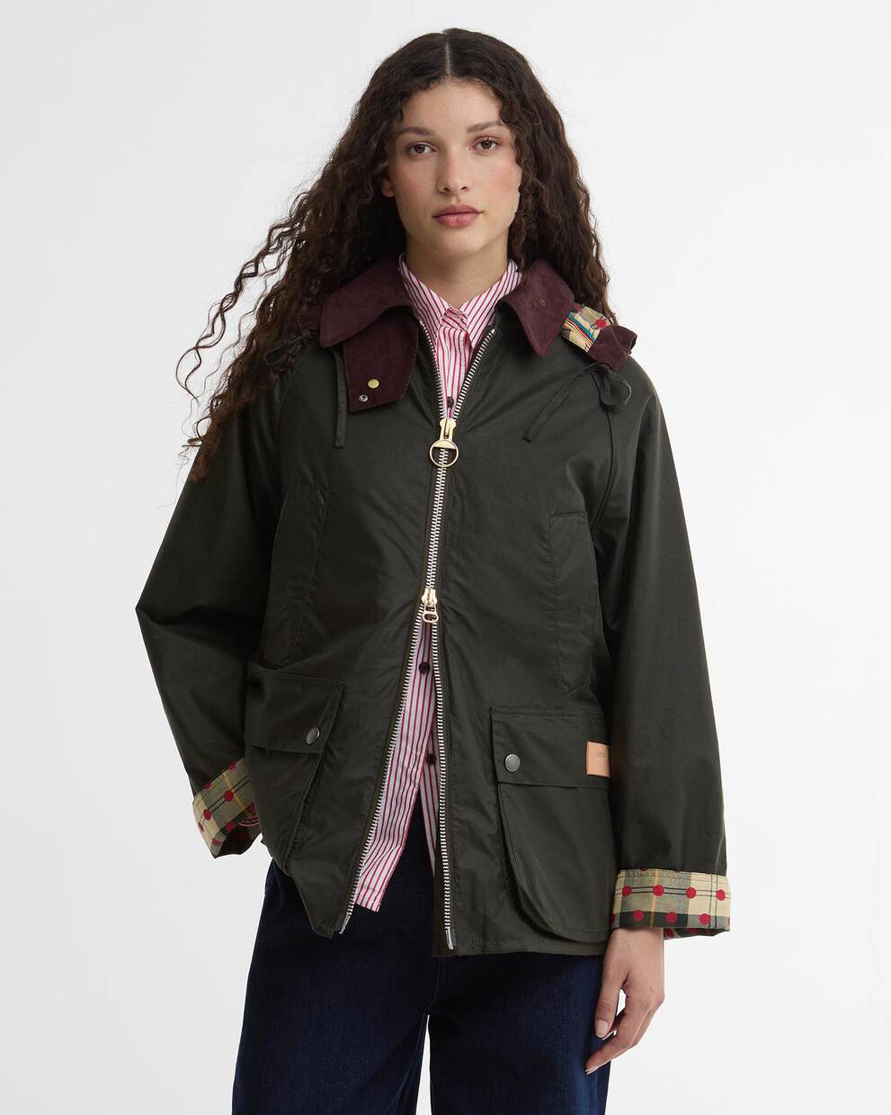 Paul Smith Loves Barbour Women's Bedale Waxed Jacket