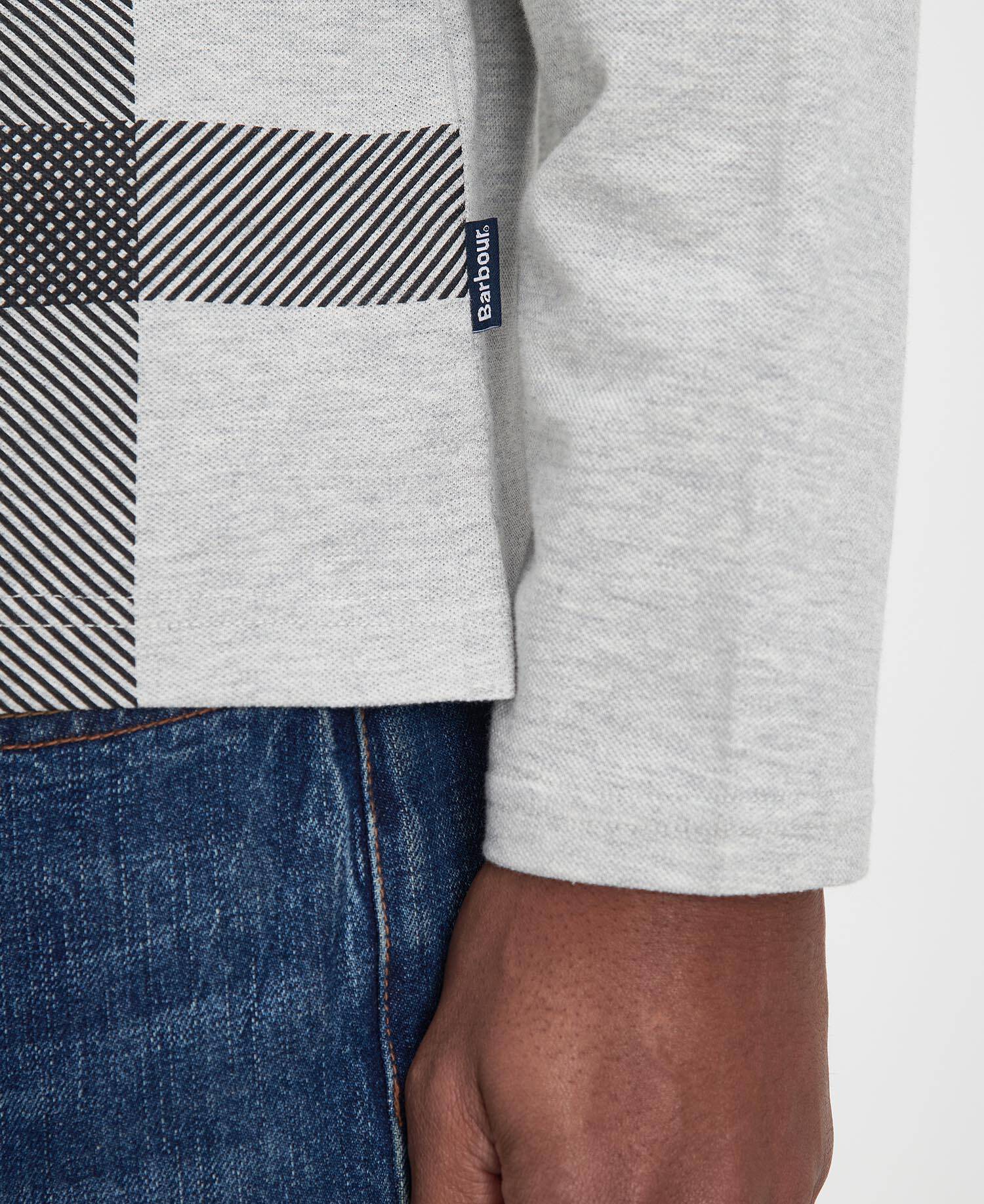 Blaine Tartan Long-Sleeved Polo Shirt image number 4