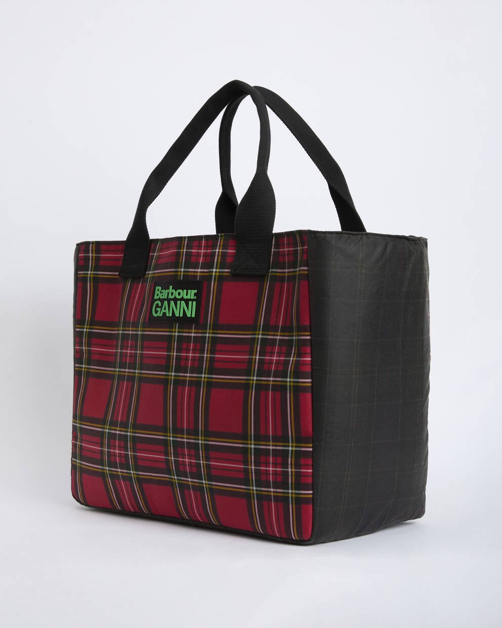 Barbour x GANNI Waxed Tote Bag