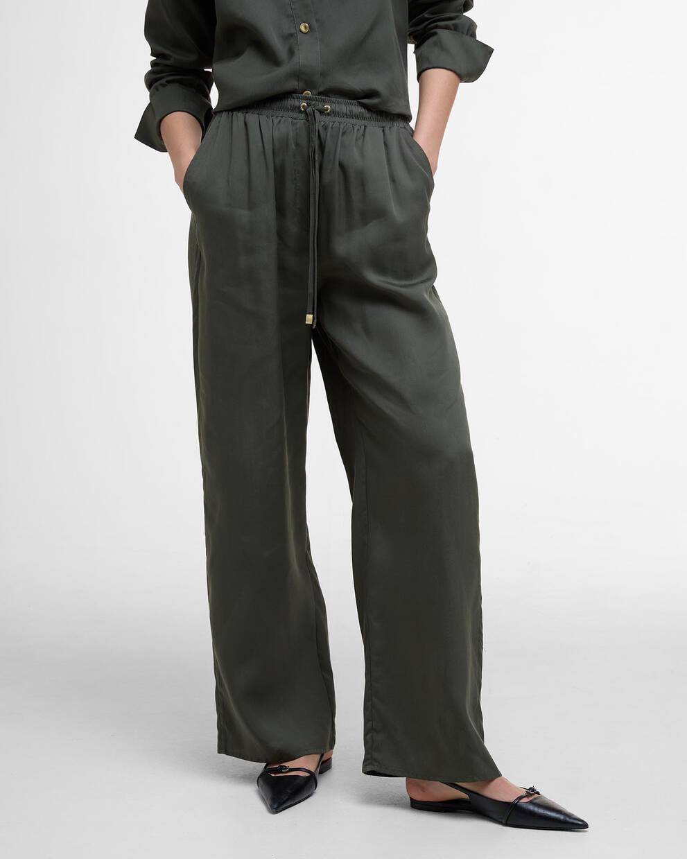 Clara Relaxed Wide-Leg Trousers