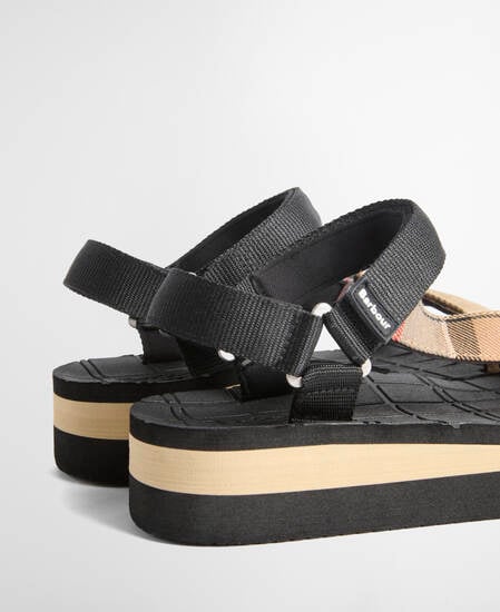 Sandalen Mila Black/Dress Tartan