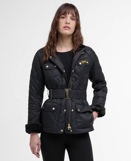 Modern International Polarquilt Jacket Black-Black