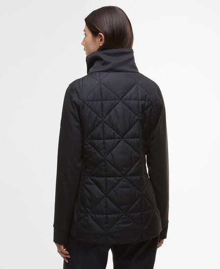 Sweatshirt Kya Quilted Black