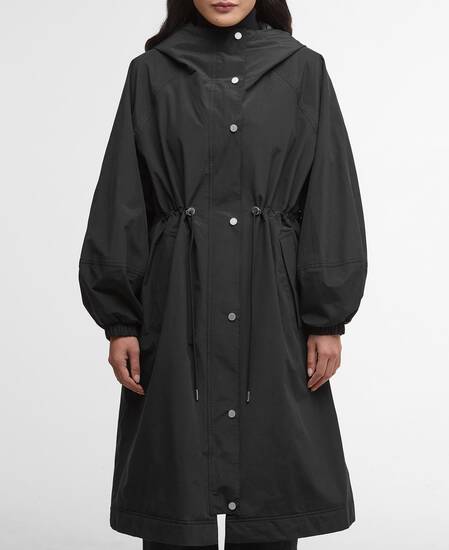 Sidney Waterproof Parka Black/Onyx Tartan