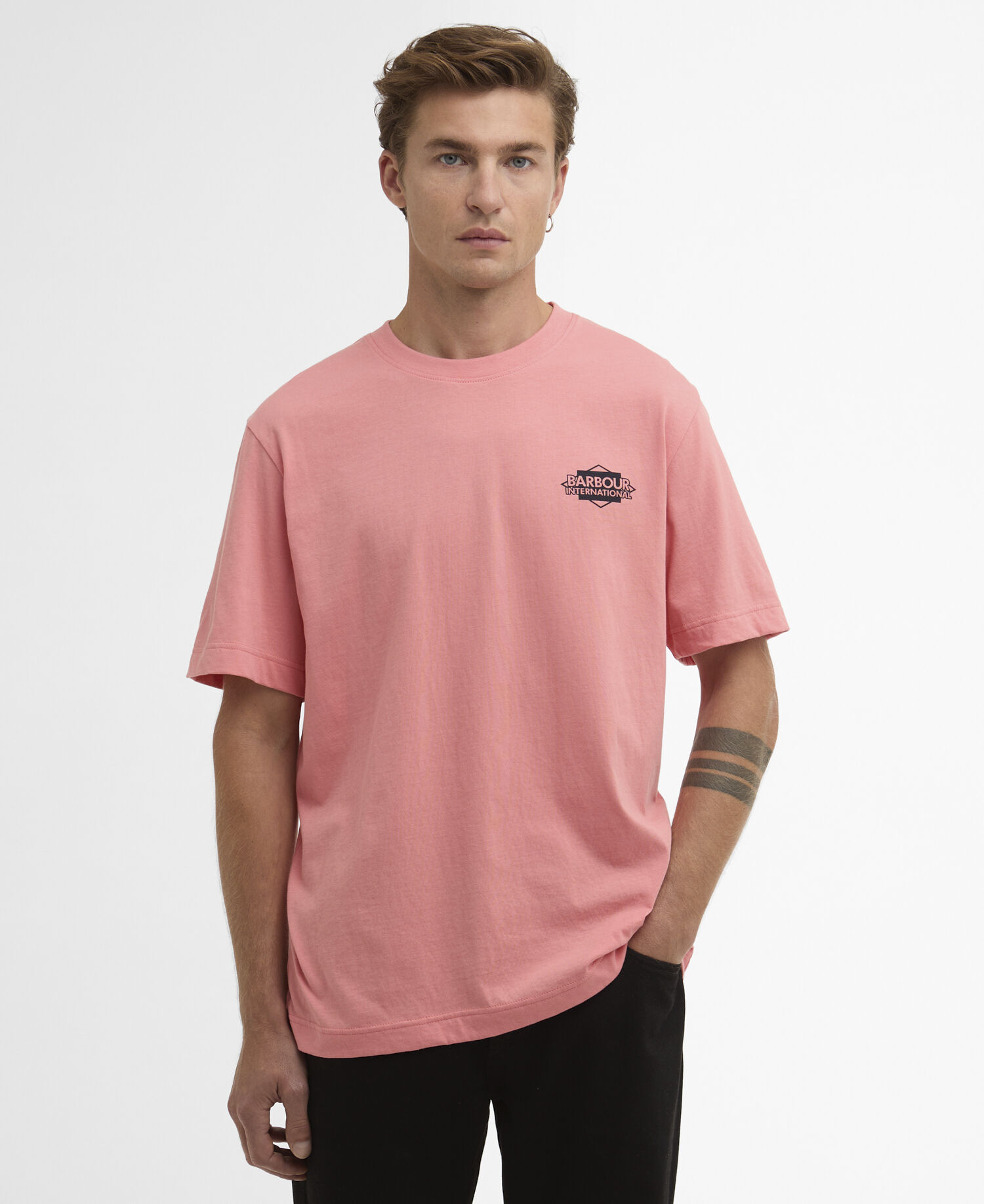T-shirt con stampa Wilmslow Burnt Coral