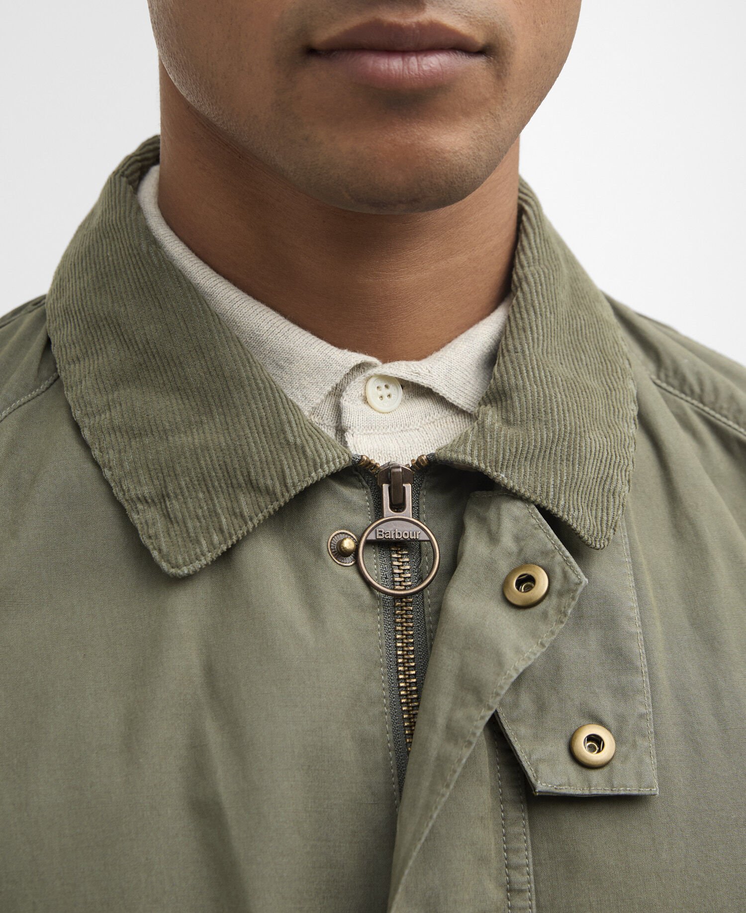 Jacke Ashby Casual Dusty Olive