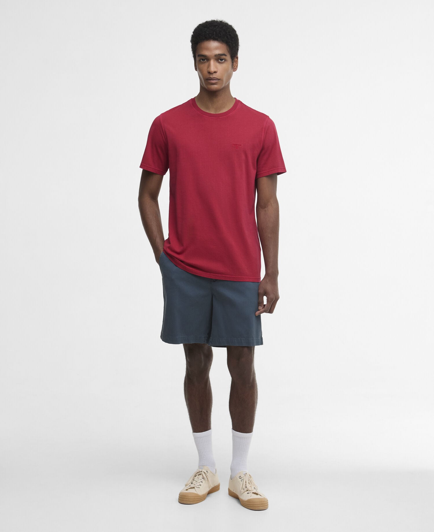 Bedford Cord Short Dusk Blue