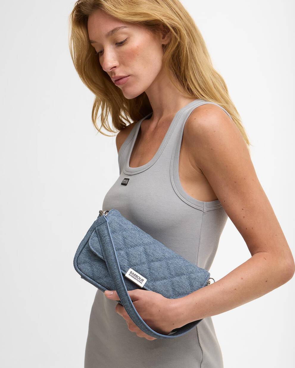 Denim Mini Soho Crossbody Bag