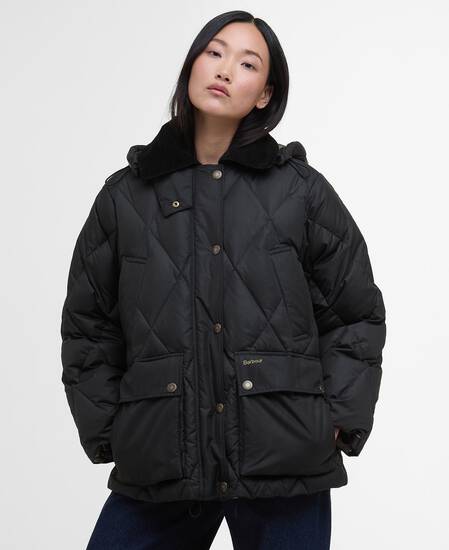 Giacca in piumino d'oca Yasmin Black