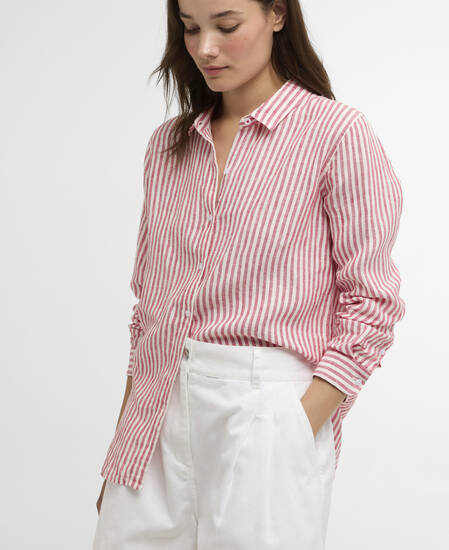 Fern Pleated Shorts White