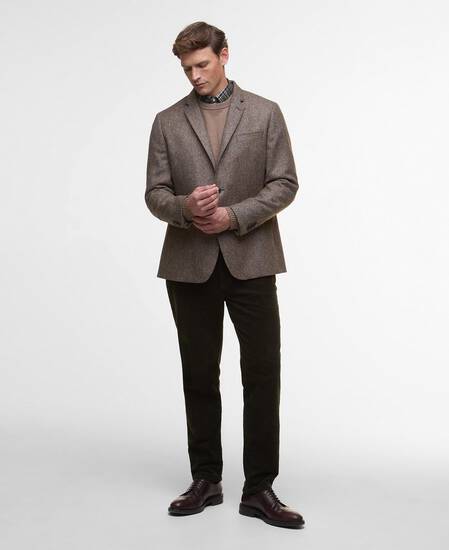 Blazer Godfrey Moons Shetland Brown Blazer Godfrey Moons Shetland Brown