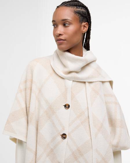 Vienna Knitted Cape Multi