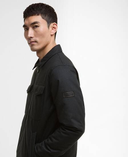 Check Distill Quilted Jacket Black/Sage Check Check Distill Quilted Jacket Black/Sage Check