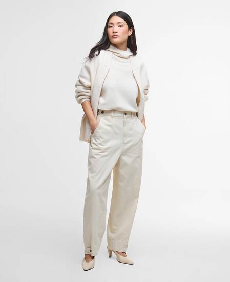 Martha Straight-Leg Trousers Birch