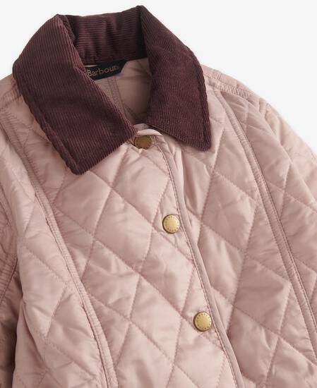 Girls Summer Liddesdale Quilted Jacket Gardenia-Gardenia Girls Summer Liddesdale Quilted Jacket Gardenia-Gardenia