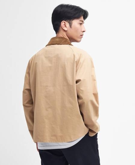 Transporter Oversized Casual Jacket Stone