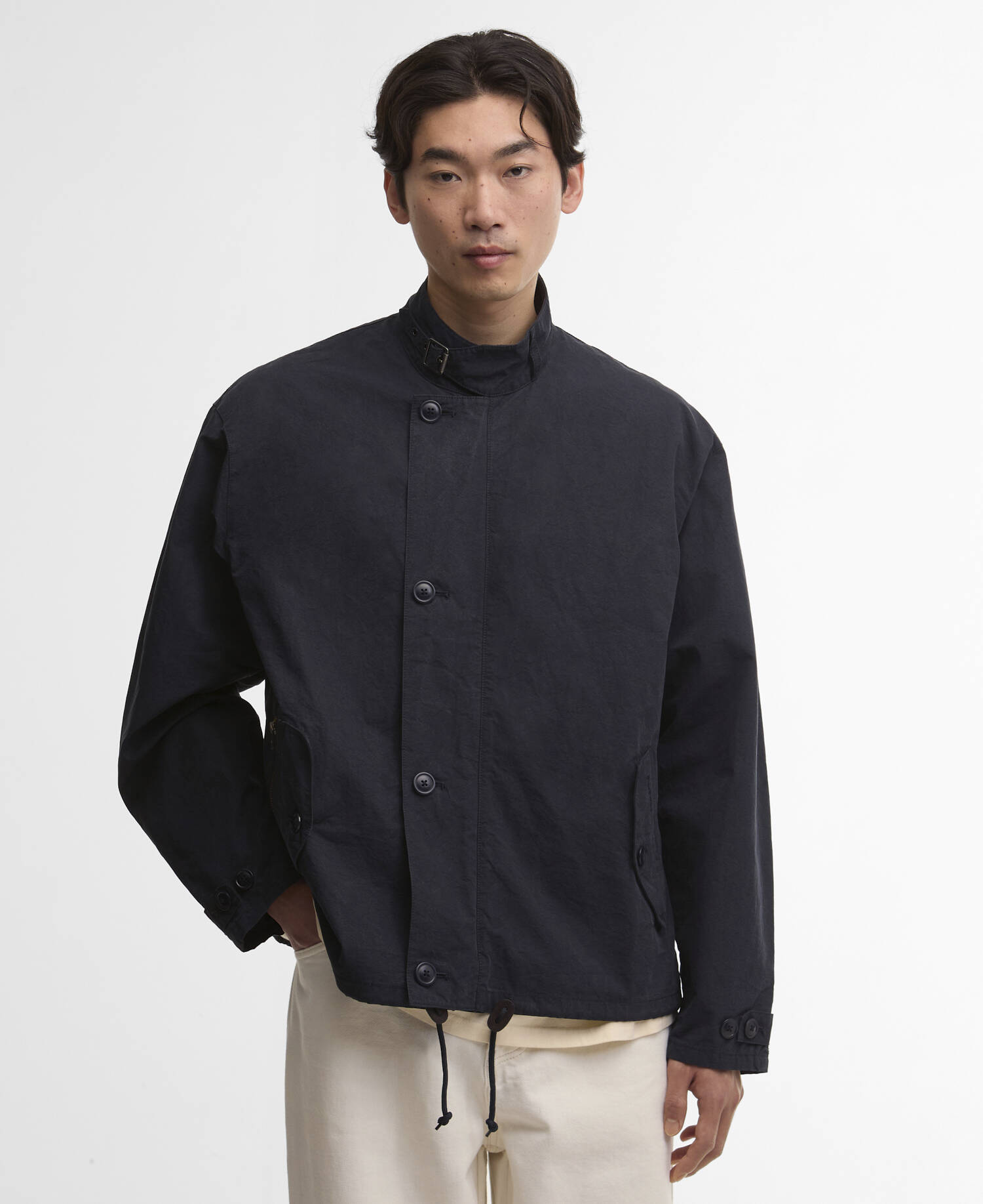 Westoe Mac Jacket Navy image number 0