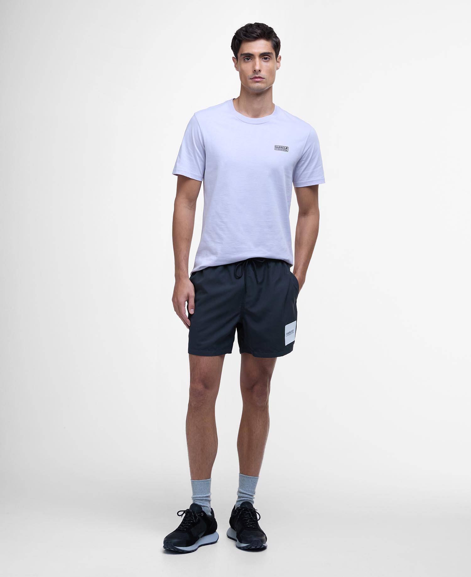 Block Print Swim Shorts image number 0