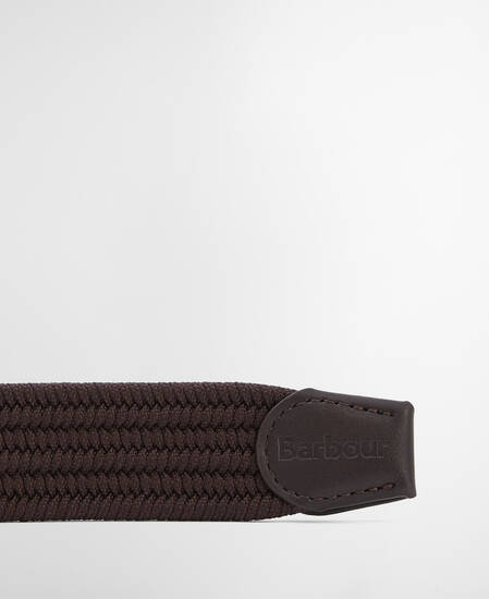 Nevis Webbed Belt Peppercorn