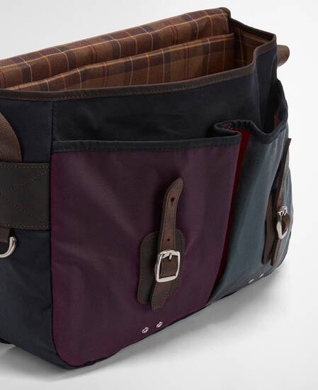 Paul Smith loves Barbour Wax Tarras Bag Night Sky