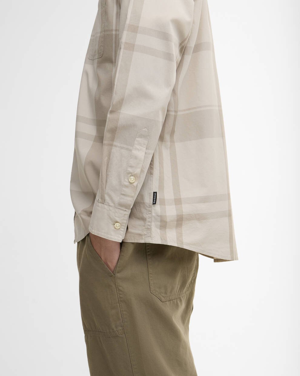 Tunstall Oversized Tonal Tartan Shirt