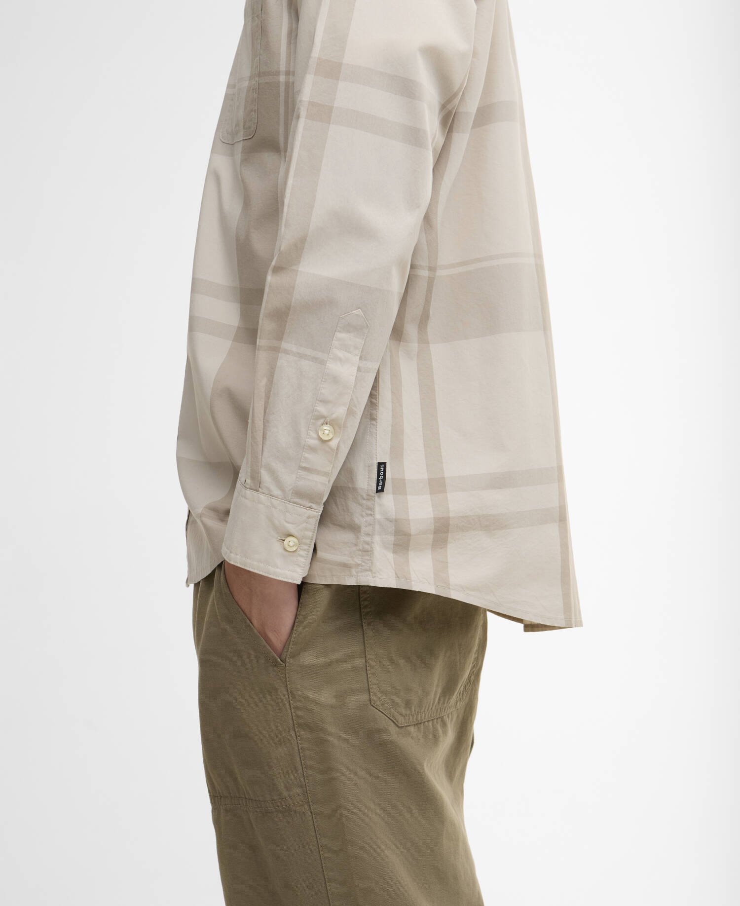 Tunstall Oversized Tonal Tartan Shirt image number 4