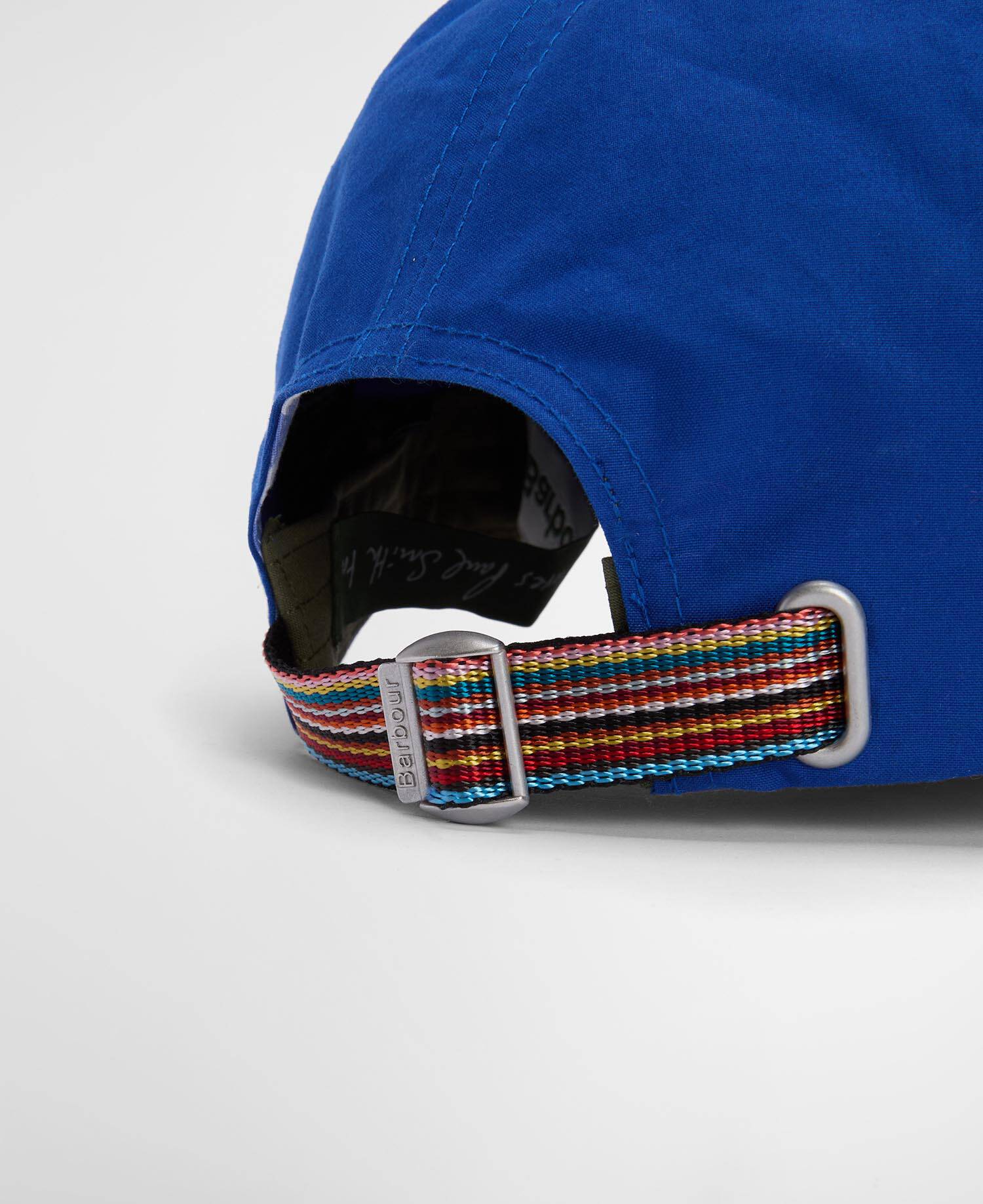 Paul Smith Loves Barbour Cap Royal Blue image number 6