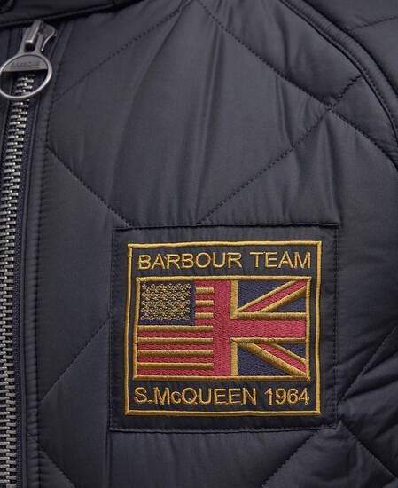Merchant Quilted Jacket Classic Black