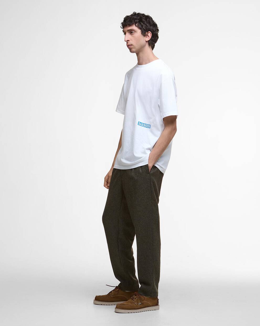 T-shirt oversize con stampa &ldquo;Mr Solway&rdquo;