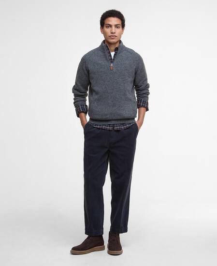 Talder Half-Zip Jumper Charcoal