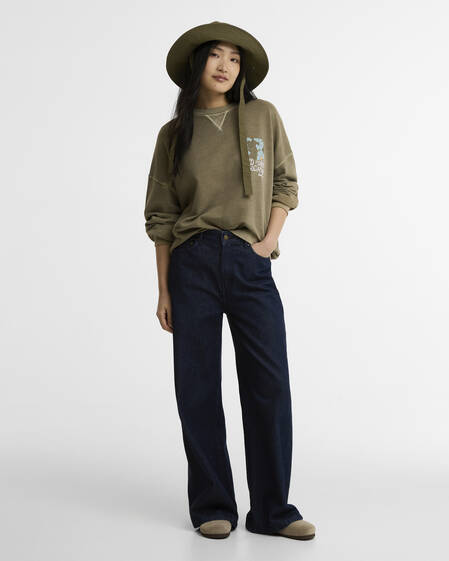 Felpa Selena Bleached Olive