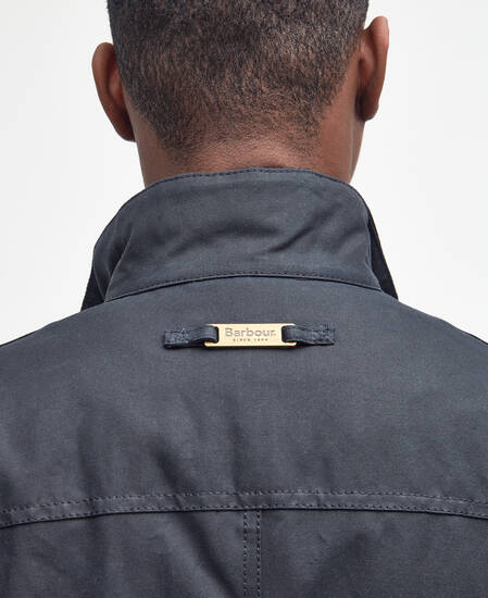 Ogston Waxed Jacket Classic Navy