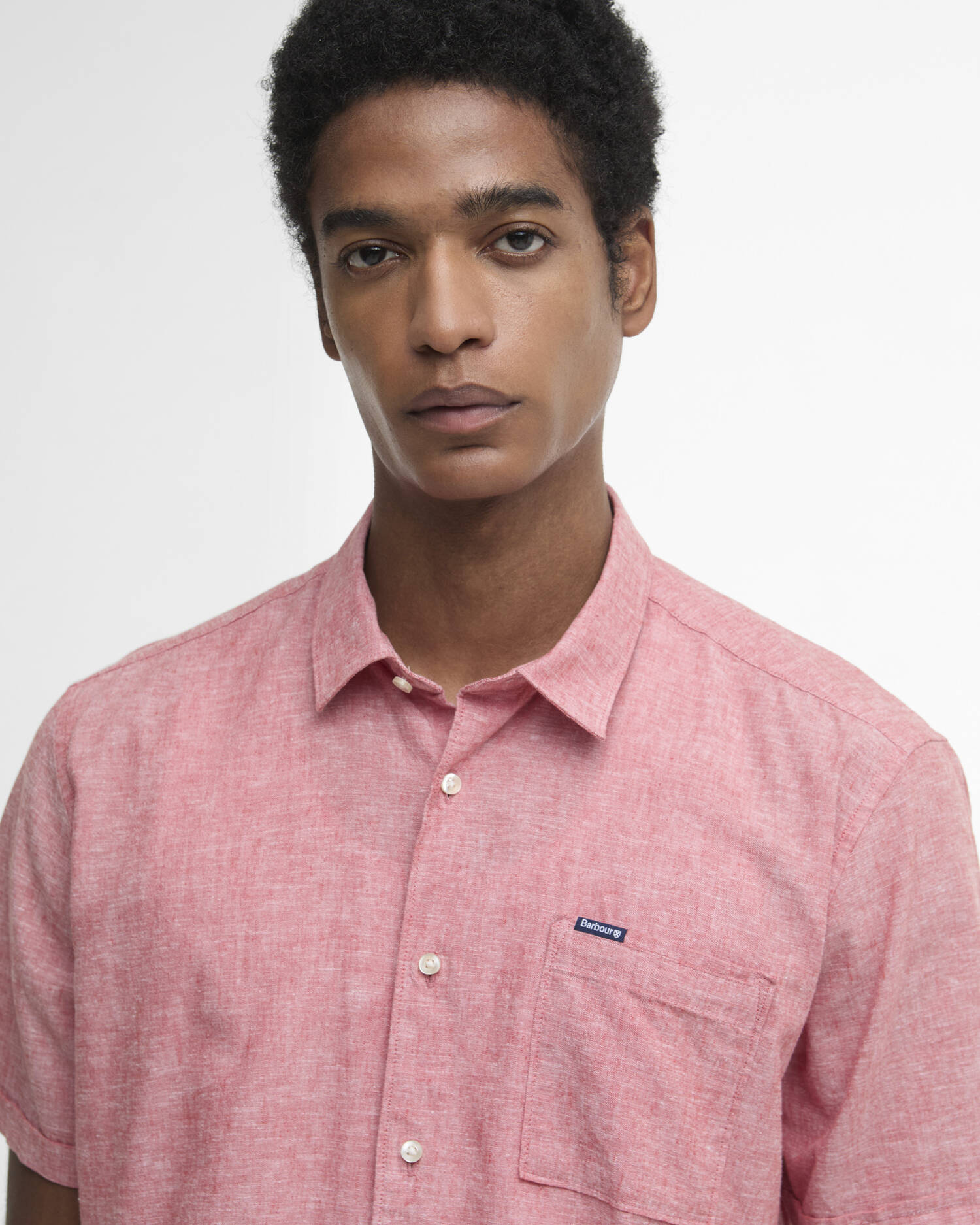 Nelson Regular Short-Sleeved Shirt Red image number 3
